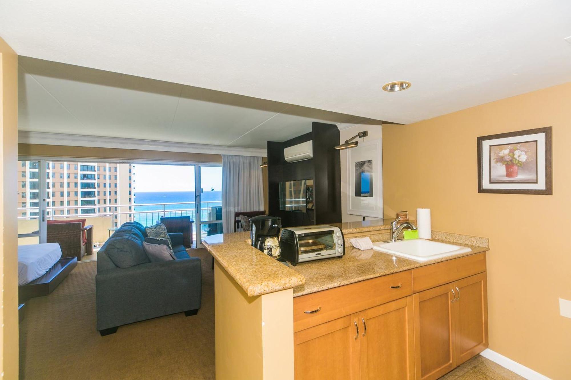 Ilikai Tower 1812 Lagoon View 1Br 호놀룰루 외부 사진