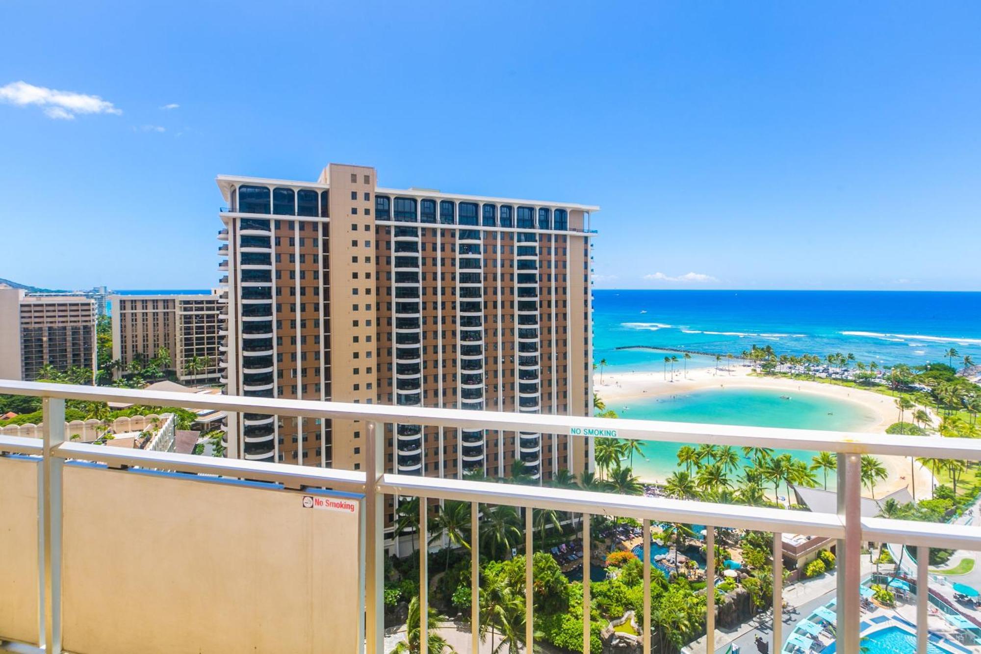Ilikai Tower 1812 Lagoon View 1Br 호놀룰루 외부 사진